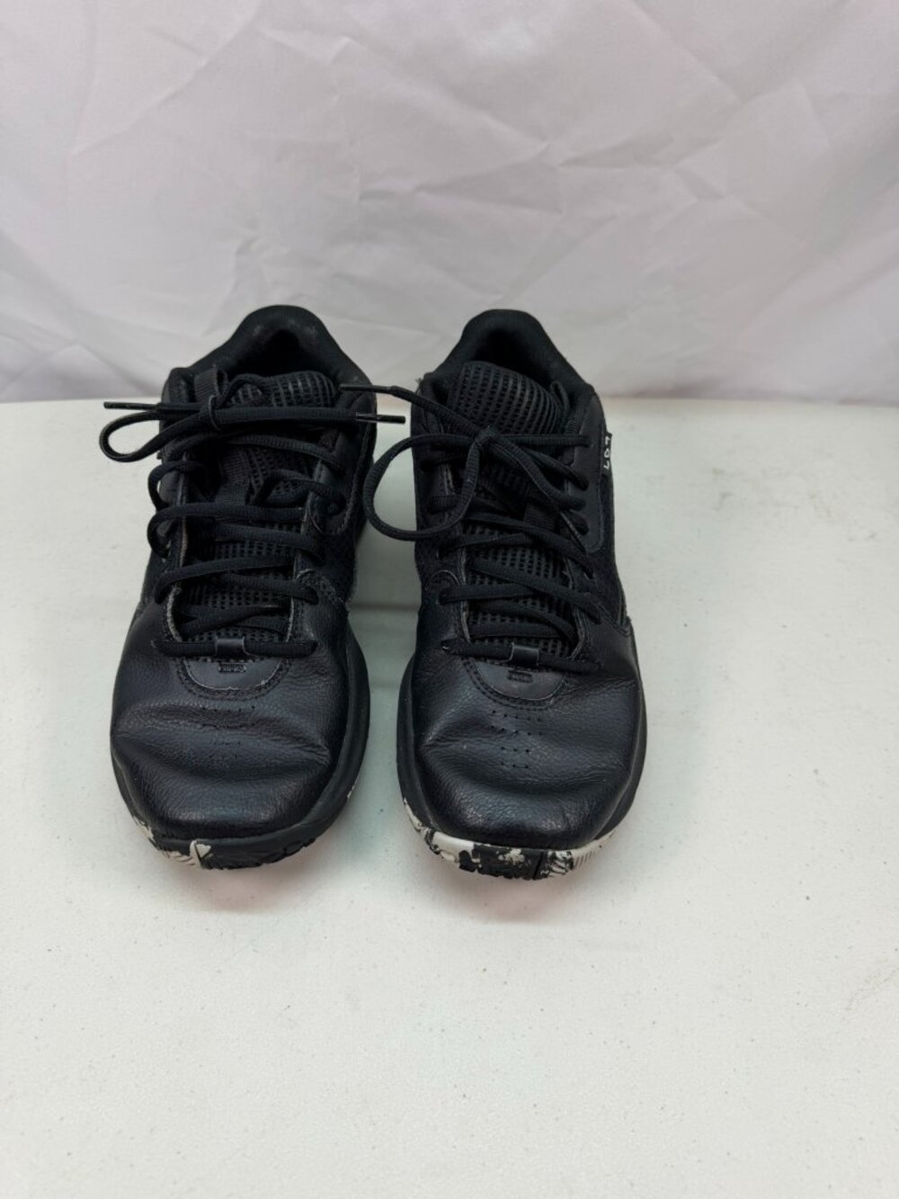 Under Armour Boys Lockdown 7 Black Basketball Shoes Sneakers 6.5Y